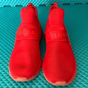 US POLO ASSN Women Red Slip On Sneakers | 7